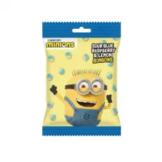 Minions Sour Blue Raspbery & Lemon BonBons 90g Coopers Candy