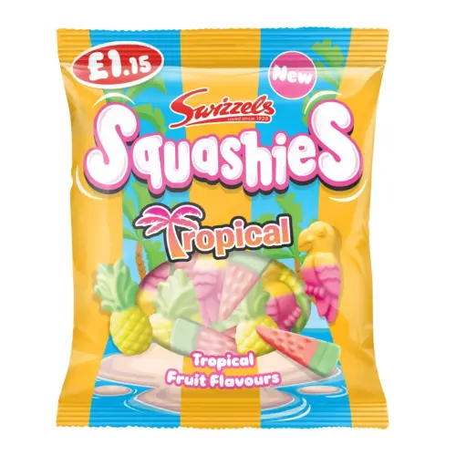 Squashies Tropical 100g Coopers Candy