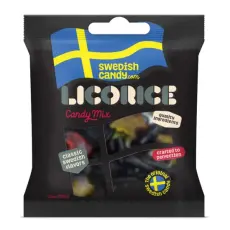 SwedishCandy Licorice 100g Coopers Candy