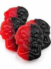 Rasande Hallon/lakritsskalle 4kg Coopers Candy