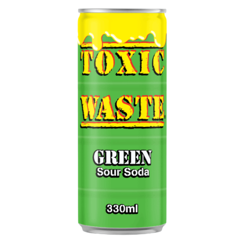 Toxic Waste Green Sour Soda 33cl Coopers Candy