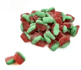 DulcePlus Mini Sour Watermelon Slices 1kg Coopers Candy