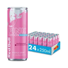 Red Bull Pink Edition Sugar Free Hallonsmak 25cl x 24st Coopers Candy