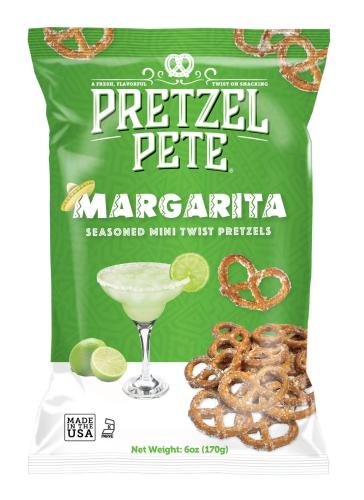 Pretzel Pete Mini Twist Pretzels Margarita 110g Coopers Candy