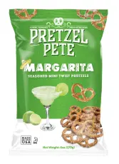 Pretzel Pete Mini Twist Pretzels Margarita 110g Coopers Candy