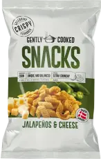 Gently Cooked Snacks Jalapeno & Ost 125g Coopers Candy