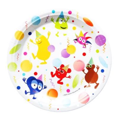 Papperstallrikar Babblarna 8-pack