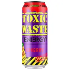 Toxic Waste Energy Drink Sour Cherry 50cl Coopers Candy