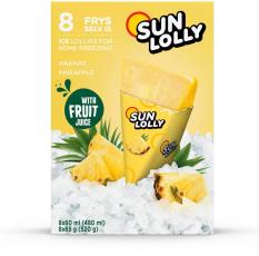 Sun Lolly Ice Lollies - Pineapple 520g Coopers Candy