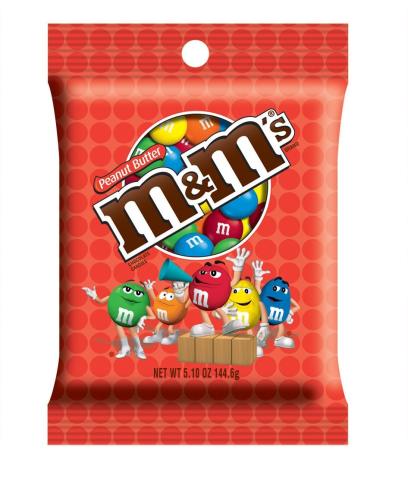 M&Ms Peanut Butter 144g Coopers Candy