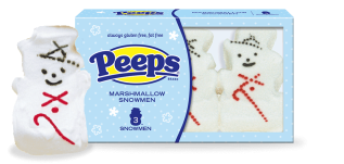 Peeps Snowmen 3-pack 42g Coopers Candy