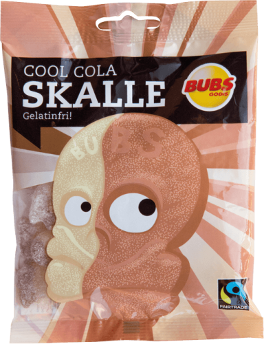 Bubs Cool Colaskalle 90g x 16st Coopers Candy