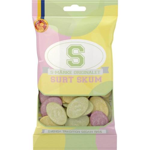 S-Märke Surt Skum 70g x 14st Coopers Candy