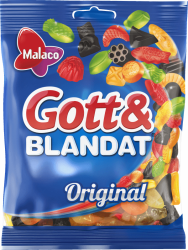 Malaco Gott & Blandat 160g x 36st Coopers Candy