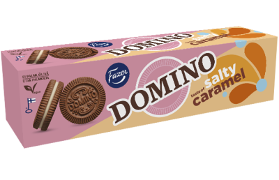 Fazer Domino Salty Caramel 120g(BF:2025-07-21)