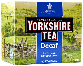 Taylors Yorkshire Decaf Tea 80st Coopers Candy