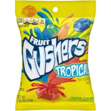 Fruit Gushers Tropical Flavors 120g Coopers Candy