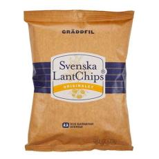 Svenska Lantchips Chips Gr&auml;ddfil 200g Coopers Candy