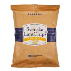Svenska Lantchips Chips Gr&auml;ddfil 200g Coopers Candy