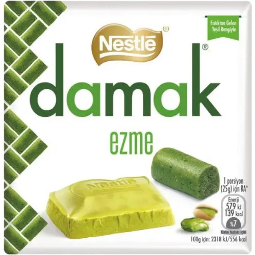 Nestle Damak Ezme Pistachio Cream Chocolate 55g Coopers Candy