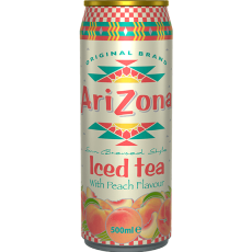Arizona Peach Iced Tea 500ml Coopers Candy
