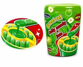 Sweet Set Jelly Candy & Jam &Auml;pple 60g Coopers Candy