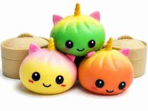Squishy Bun Unicorn Edition 8,5cm Coopers Candy