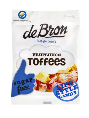 de Bron Sockerfri Gräddkola Frukt 90g