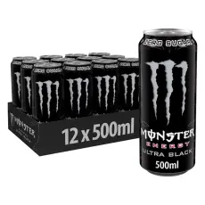 Monster Ultra Black Cherry Zero 500ml x 12st Coopers Candy