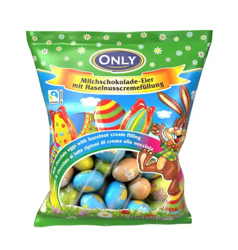 ONLY Milk Chocolate Eggs with Hazelnut Cream - Big 500g Coopers Candy
