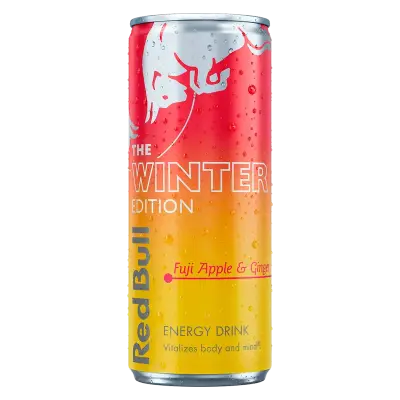 Red Bull Energy Drink Winter Edition Fuji Apple & Ginger 25cl