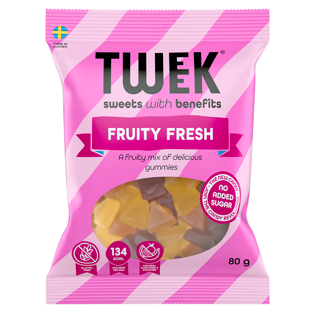 Tweek Fruity Fresh 80g | Godis | Gottegrisen