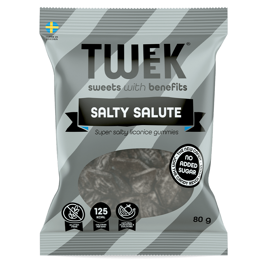 Tweek Salty Salute 80g | Godis | Gottegrisen