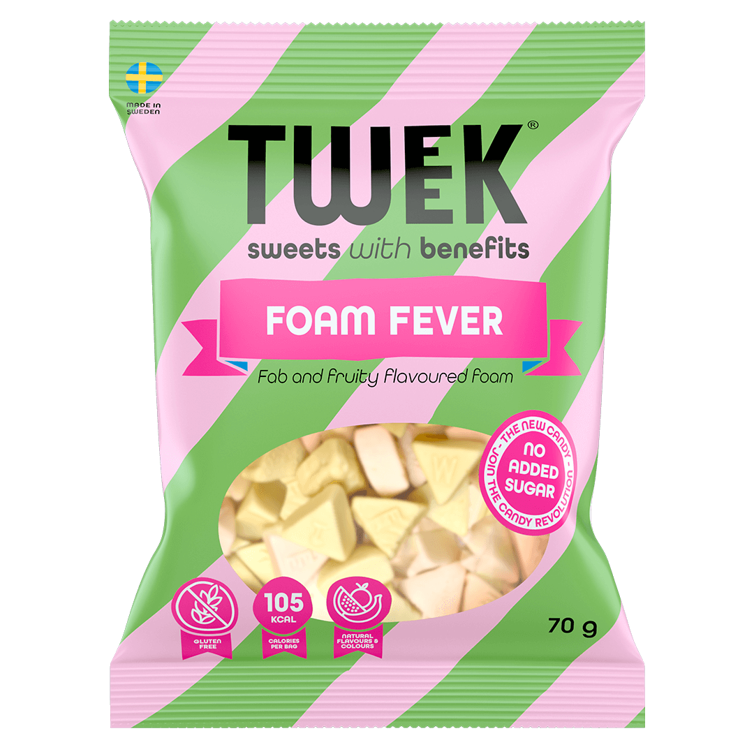 Tweek Foam Fever 70g | Godis | Gottegrisen
