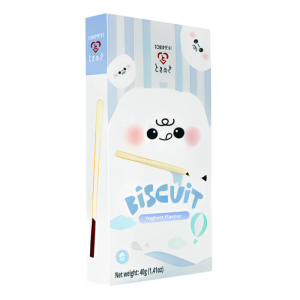 Läs mer om Tokimeki Biscuit Stick Yoghurt Flavour 40g