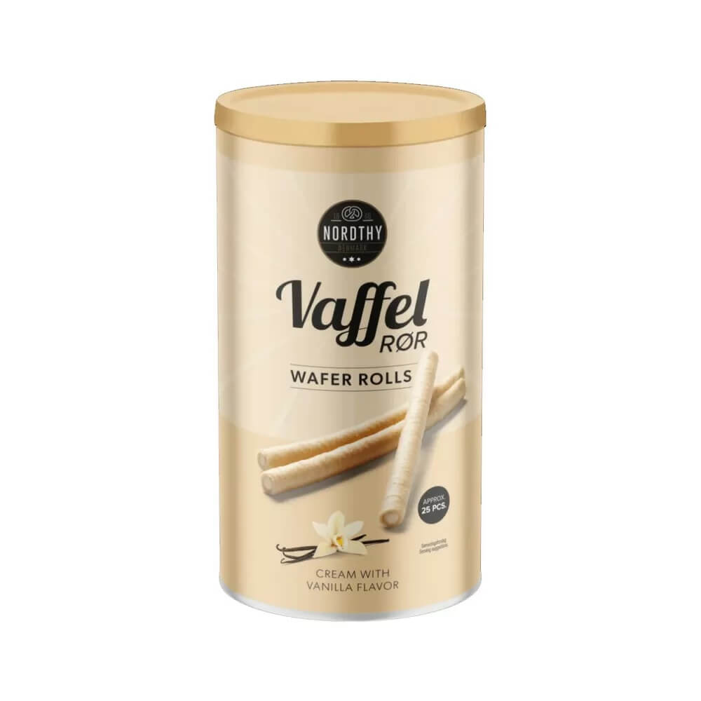 Läs mer om Nordthy Våffelsticks - Vanilj 250g