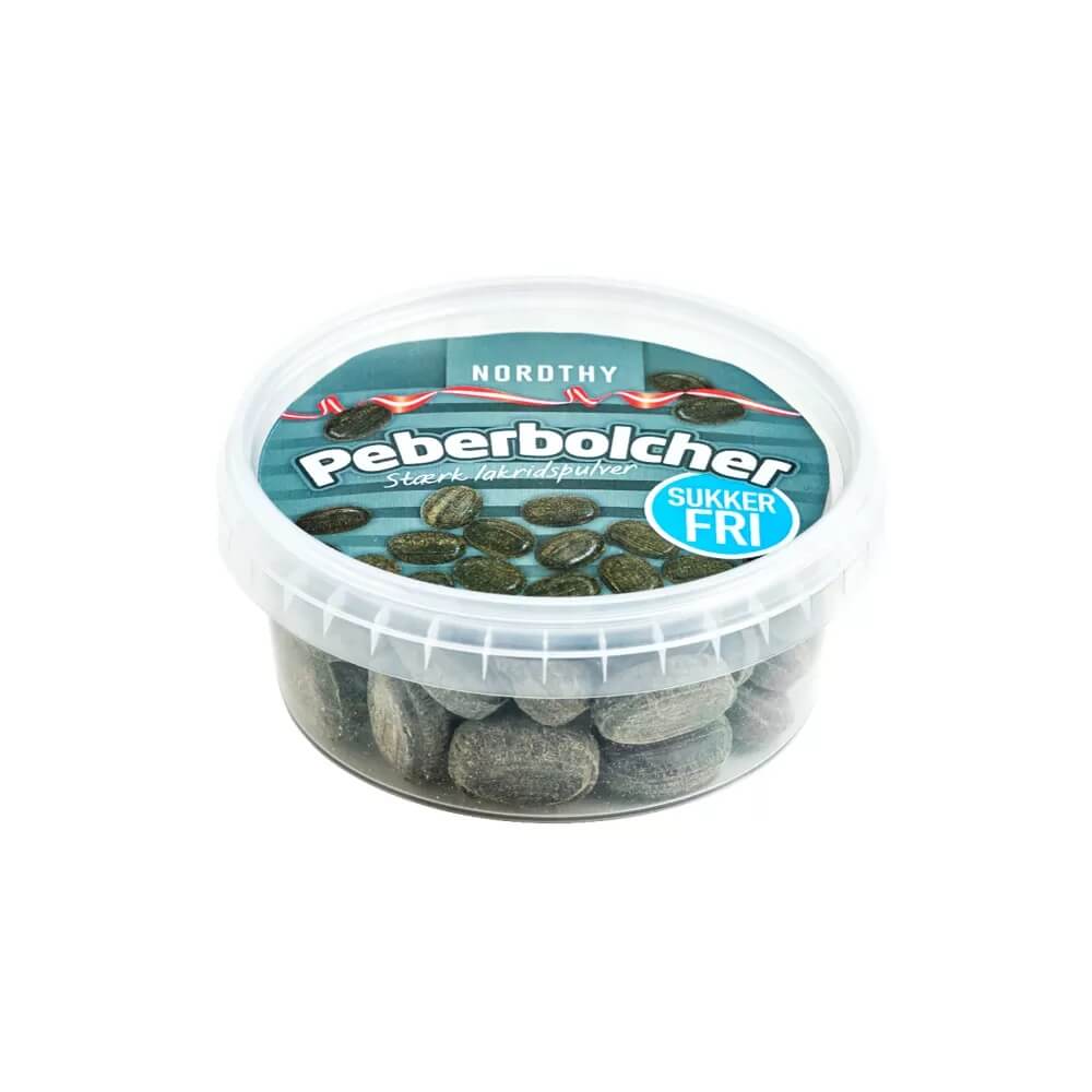 Läs mer om Nordthy Pepparkarameller Sockerfri 180g
