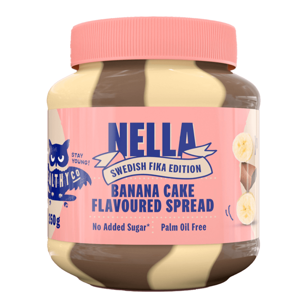 HealthyCo Nella Banana Cake Spread 350g | Mat - Bakning - Bakingredienser | Gottegrisen