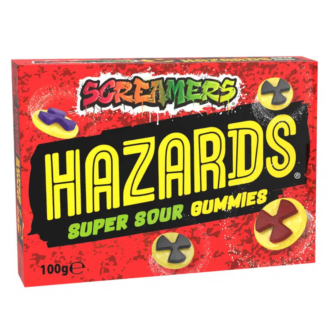 Zed Screamers Hazards 99g | Godis - Barnens Favoriter | Gottegrisen
