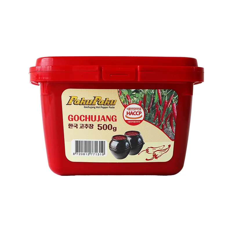 PakuPaku Gochujang Hot Pepper Paste 500g | Asiatiska Produkter - Asiatisk Mat | Gottegrisen