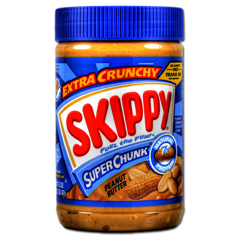 Läs mer om Skippy Peanut Butter Superchunk 462g