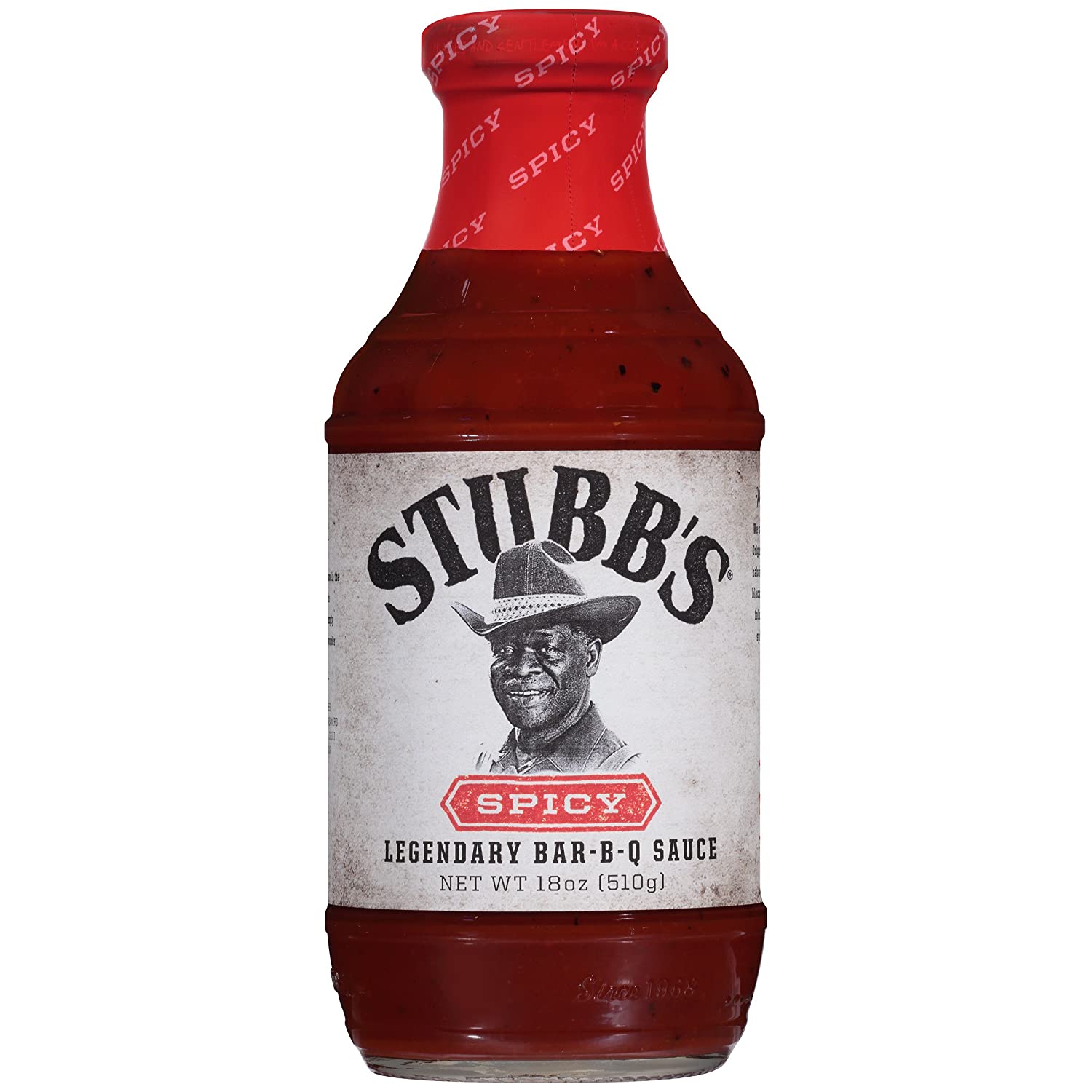 Stubbs Spicy Barbecue Sauce 510g