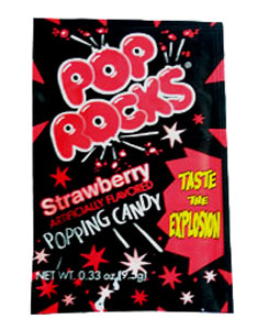 Läs mer om Pop Rocks Strawberry 9.5g