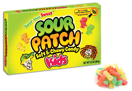 Läs mer om Sour Patch Kids box 99gram