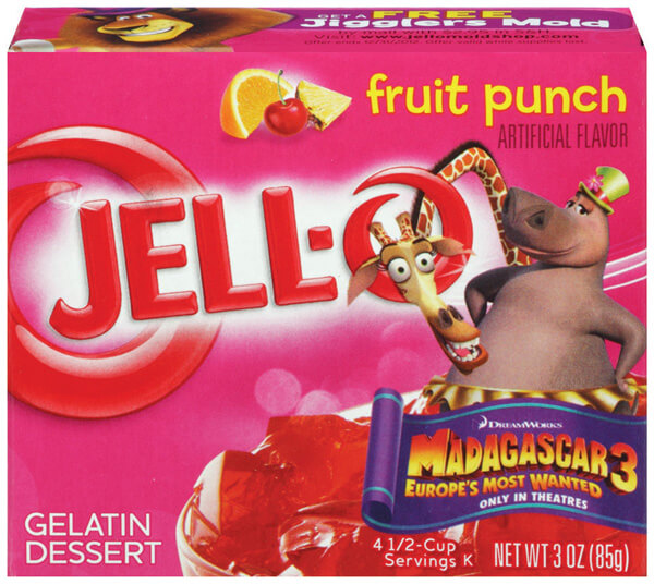 Läs mer om Jello Fruit Punch 85g
