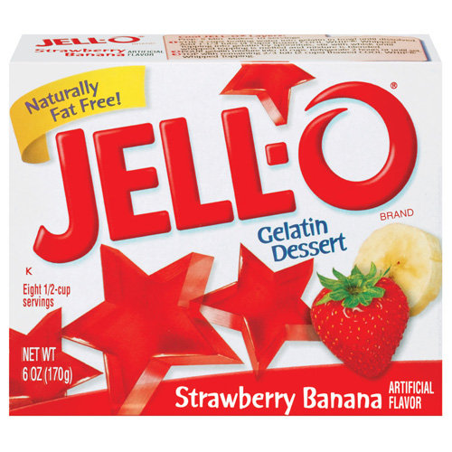 Jello Strawberry-Banana 85g