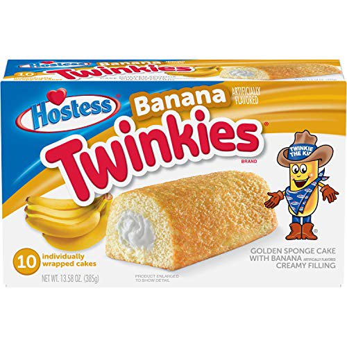 Läs mer om Hostess Banana Twinkies 10-pack 385g