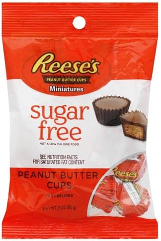 Reeses Zero Sugar Peanut Butter Cup Miniatures 85g