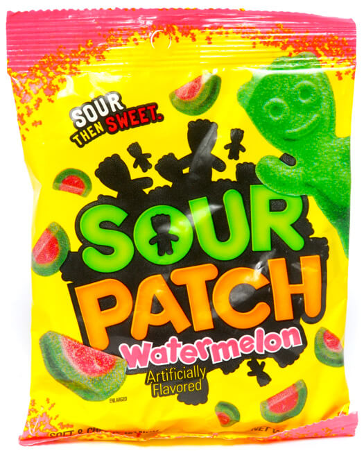 Läs mer om Sour Patch Kids Watermelon Bag 141g