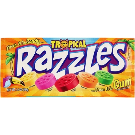 Läs mer om Razzles Tropical 40g